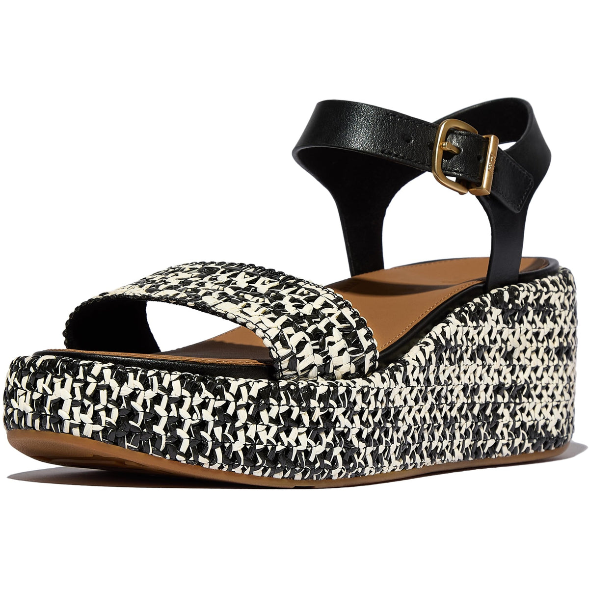FITFLOP Platfforms Woven Wedge Ankle-Strap Womens