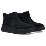 FitFlop F-Mode Suede Flatform Zip Womens