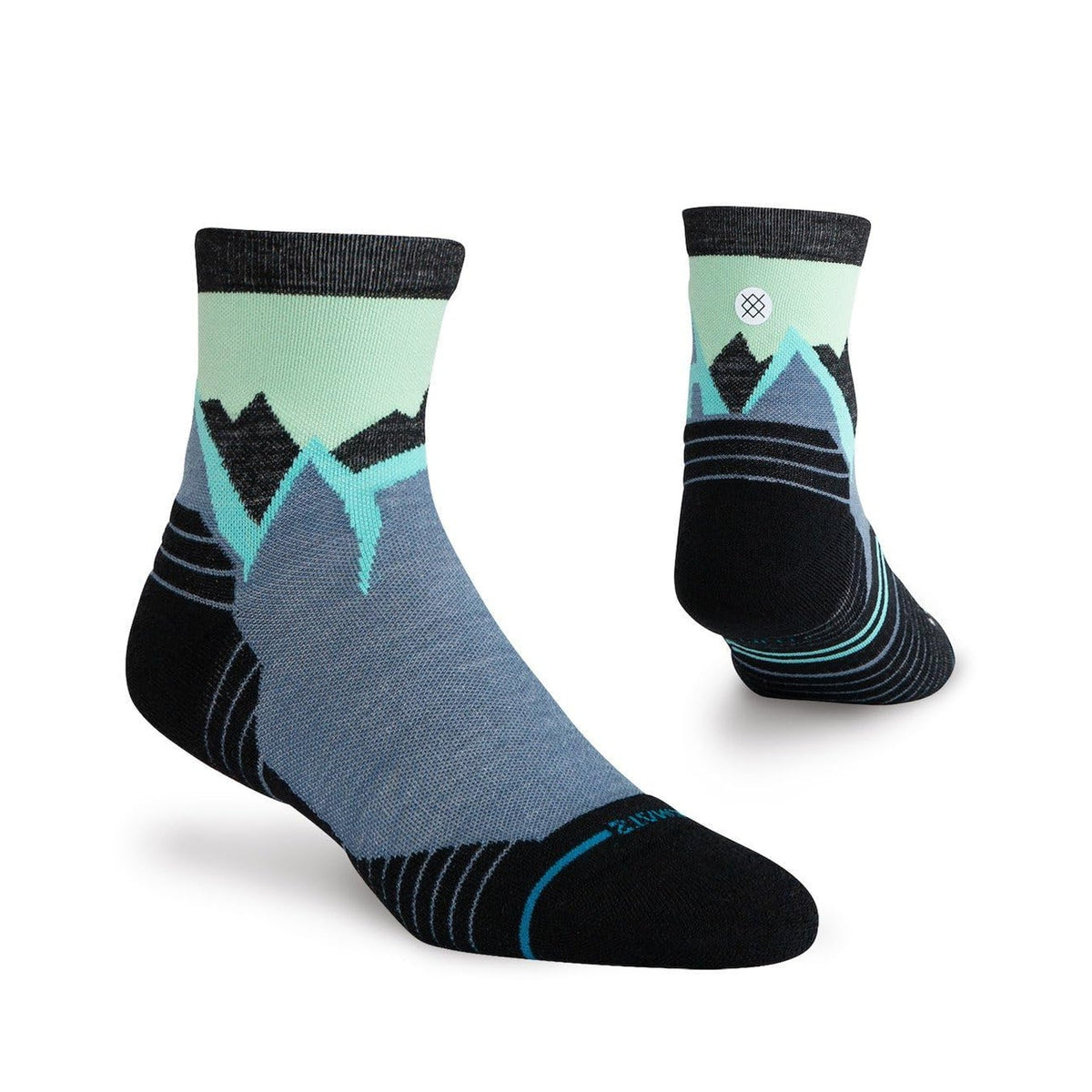 Stance Icy Mountain Light Wool Qtr Socks