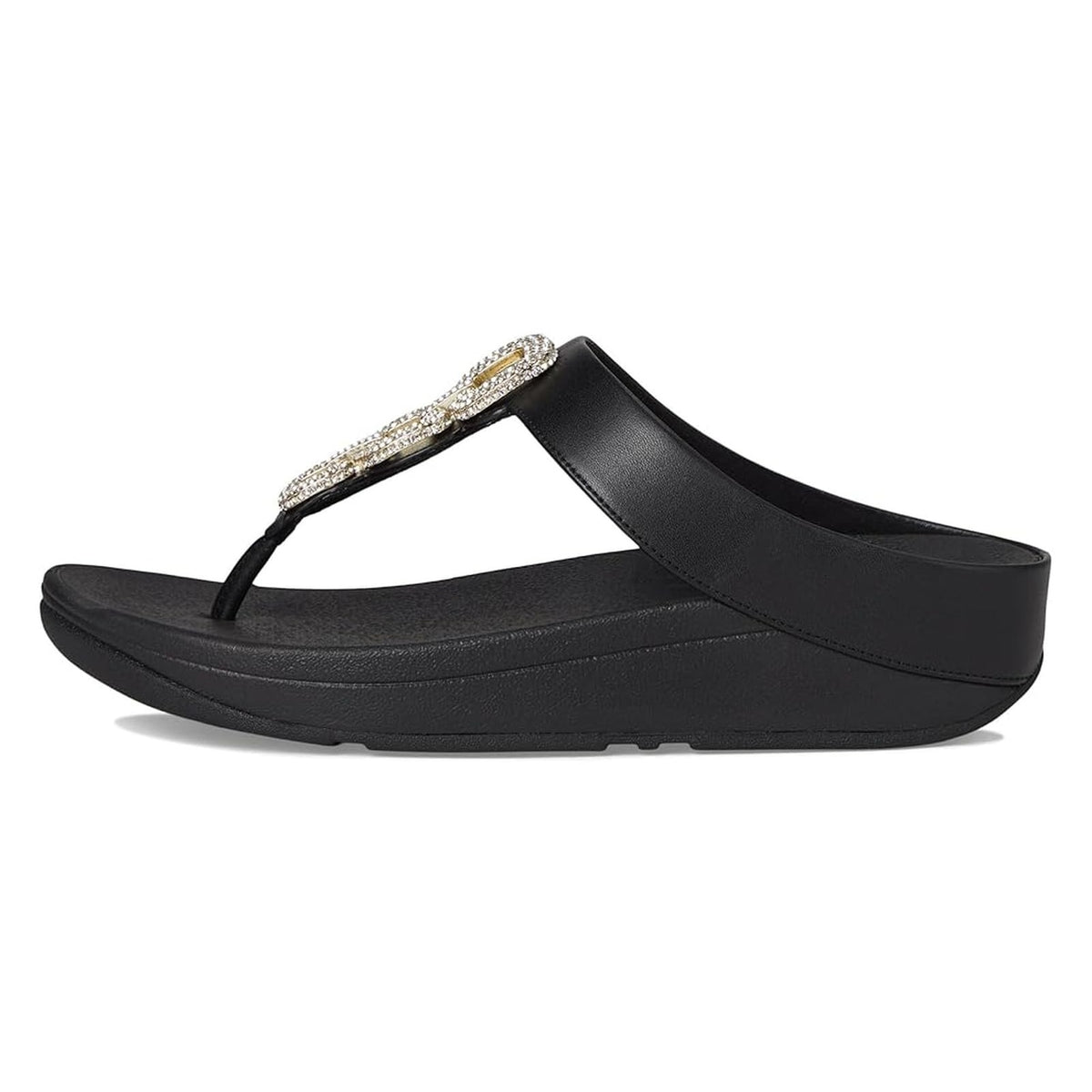 FitFlop Fino Crystal-Chain Leather Womens