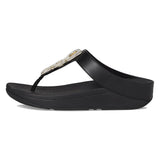 FitFlop Fino Crystal-Chain Leather Womens