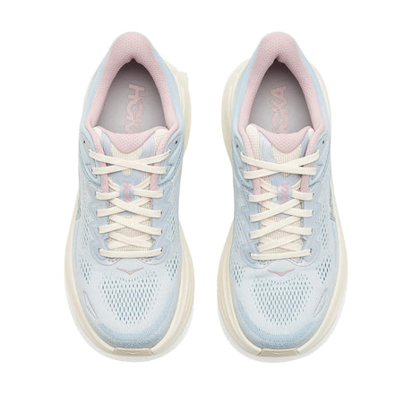 HOKA Bondi 9 Women's – Alabaster/Mineral Blue