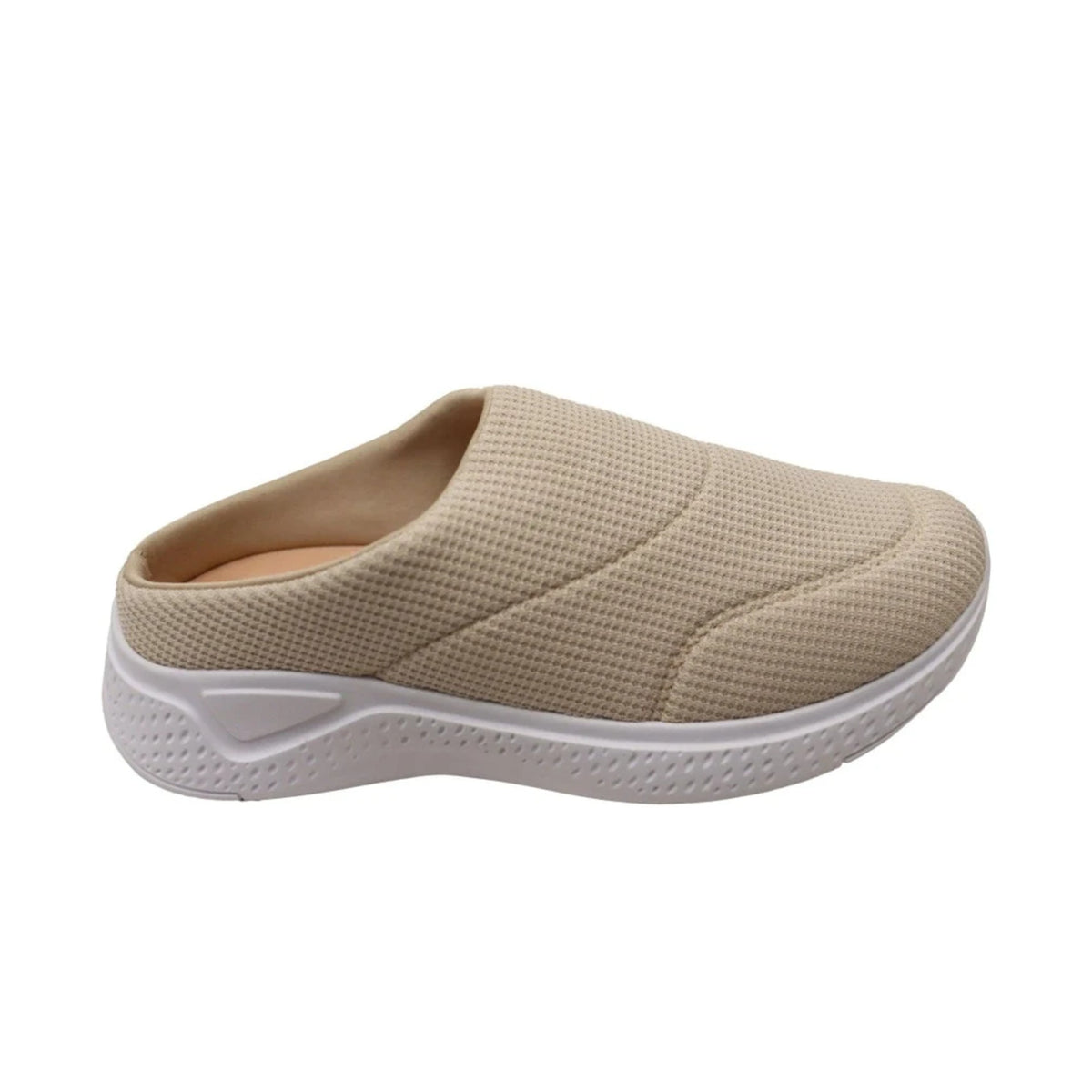 HUHV Recovery Comfort Slip-On with Drop-Back – Taupe