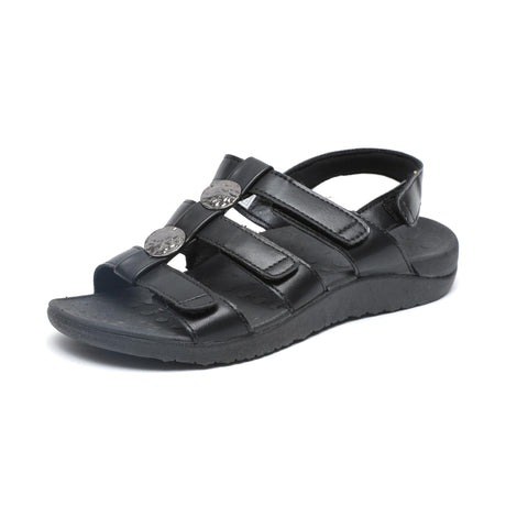 Medical SOLES 3 Strap Orthotic Women's – Black