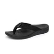 Medical SOLES Flip Flop Trendy Orthotic Women's – Black