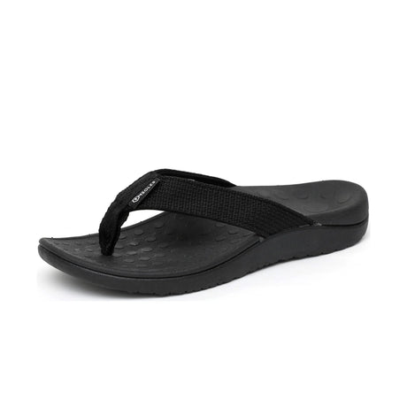 Medical SOLES Flip Flop Trendy Orthotic Women's – Black