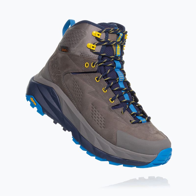 Hoka Sky Kaha Mens - Charcoal Grey/Blue