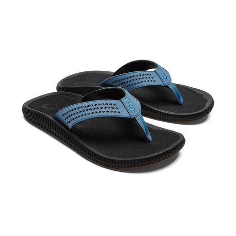 OLUKAI Ulele Men's – Blue Fog/Lava Rock