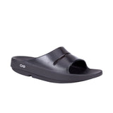 Oofos Ooahh Luxe Unisex – Black
