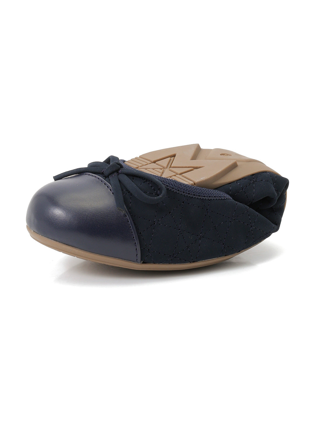 Navy Crinkle Shine