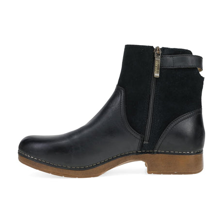 Dansko Monique Womens – Black Burnished Calf