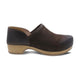 Chocolate Burnished Suede