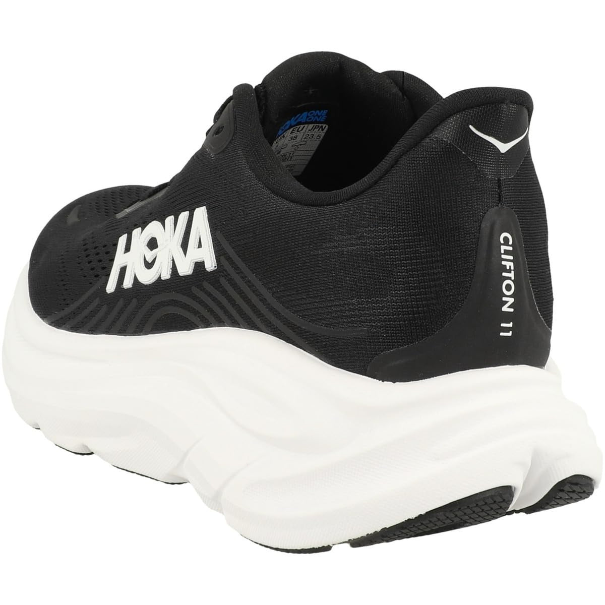 HOKA Clifton 11 Women's – BLACK/WHITE