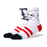 Stance Spare Me Quarter Unisex – White