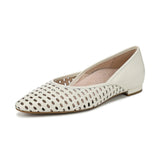 Vionic Gracia Woven Women's – Ivory Leather